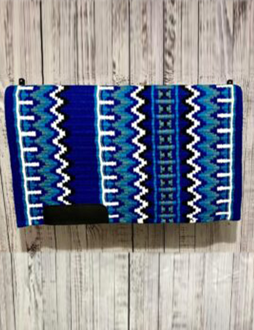 Navy Blue Western Show Saddle Pad