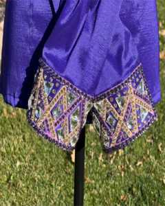 Royal Purple Western Show Shirt