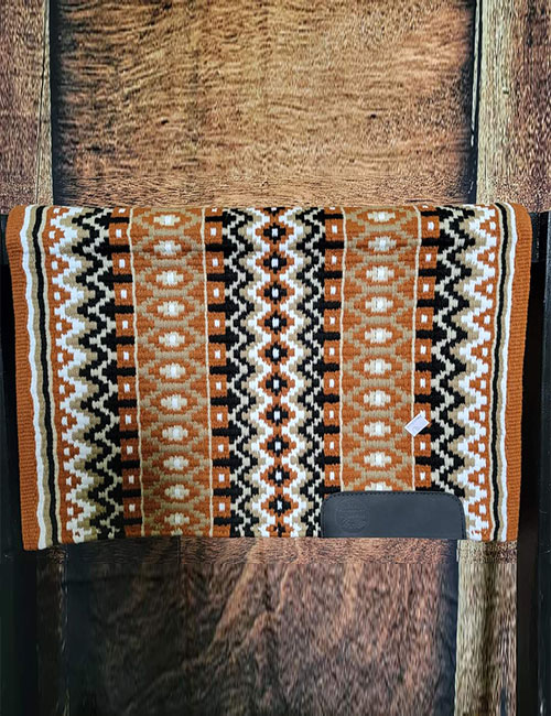 Ruddy Brown Western Show Saddle Pad