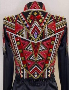 Western Show Shirt with Vest, Showmanship, Horsemanship.