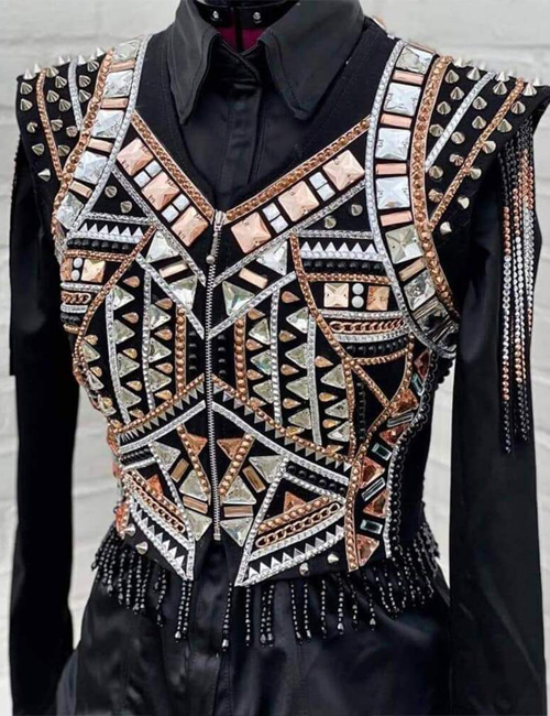 Western Show Shirt with Vest, Showmanship, Horsemanship