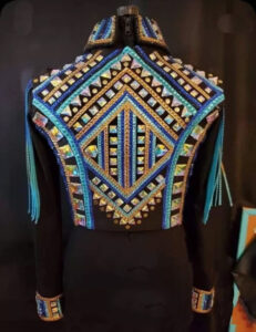 Western Show Vest with Shirt, Showmanship Show Vest