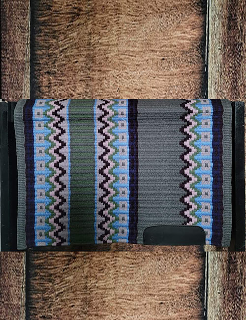 Coral Black Western Show Saddle Pad by Western Show Outfit