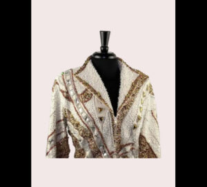 Empress Collection Gold & Pearl Crystal Show Jacket