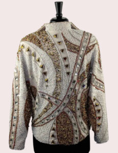Empress Collection Gold & Pearl Crystal Show Jacket