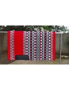 Red Warrior Western Show Pad