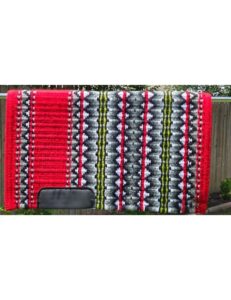 The Fierce Ruby Ranger Western Show Pad