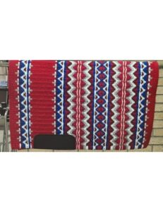 The Elite Premium Western Show Pad Patriotic Fair Isle Collection