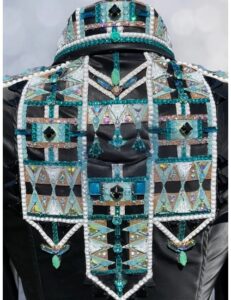 Stunning Black Crystal Show Shirt