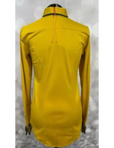 Radiant Yellow Performance Western Show Shirt