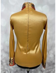 Luxury Crystal-Embellished Show Shirt
