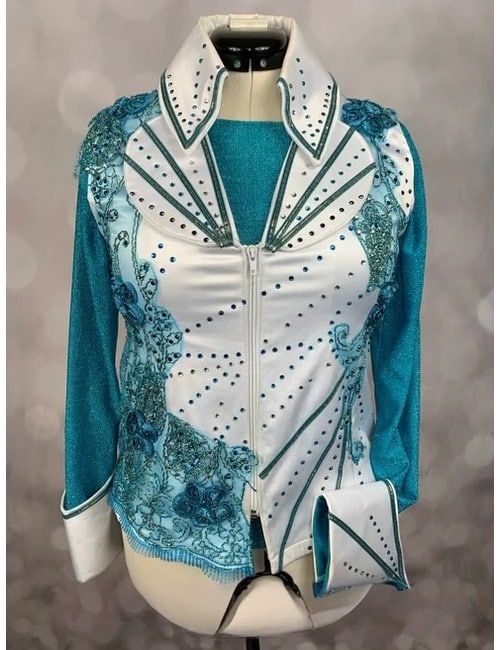 Turquoise Dream Crystal Show Shirt