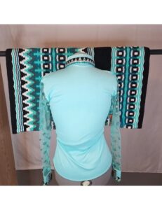Desert Sky Crystal Show Shirt with Matching Blanket
