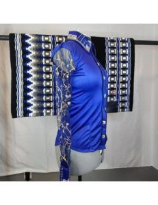 Royal Radiance Crystal-Embellished Show Shirt