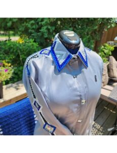 Extraordinary Accented Western Show Shirt