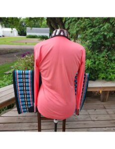 Captivating Embroidered Western Show Shirt & Blanket Set