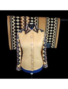 Dazzling Crystal Elite Performance Show Shirt