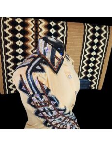 Dazzling Crystal Elite Performance Show Shirt