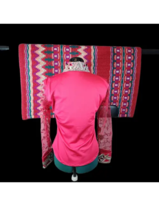 Dazzling Pink Paradise Show Shirt & Aztec Blanket