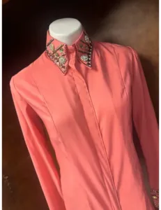 Dazzling Crystal Embellished Vest Shirt Set