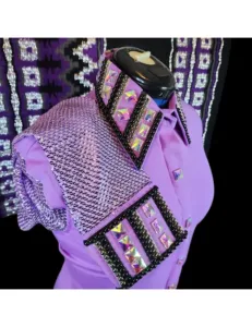 extraordinary Royal Lavender Show Shirt