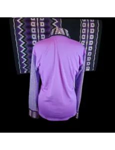 extraordinary Royal Lavender Show Shirt