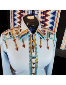 Dazzling Crystal Show Shirt & Blanket Set