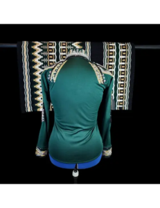 Radiant Crystal-Embroidered Western Shirt