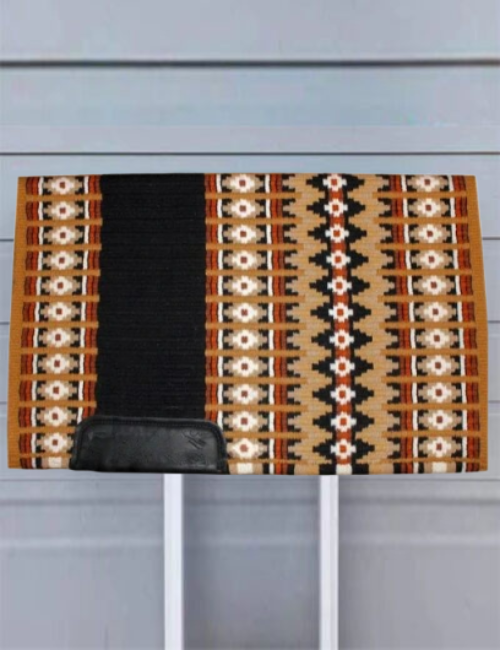 Southwest Heritage Show Pad | Premium Wool Western Saddle Blanket