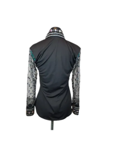 stunning Embellished Western Show Shirt