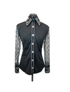 stunning Embellished Western Show Shirt