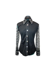 stunning Embellished Western Show Shirt