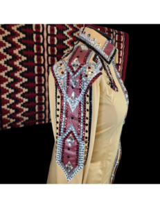 Dazzling Desert Queen Crystal Show Shirt Combo