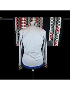 Elite Grey Western Show Shirt With Blanket