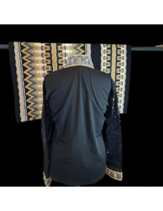 Extraordinary Midnight Majesty Crystal Show Shirt With Blanket