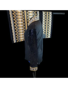 Extraordinary Midnight Majesty Crystal Show Shirt With Blanket