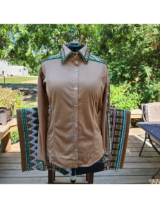 extraordinary Western Show Shirt